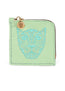 Jaguar Embroidered Zip Around Wallet Mint