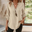 Camisetas Casuales de Verano para Mujer Blusas con Cuello V Hendido