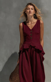 wine-red