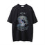 Printed Washed Distressed T-Shirt