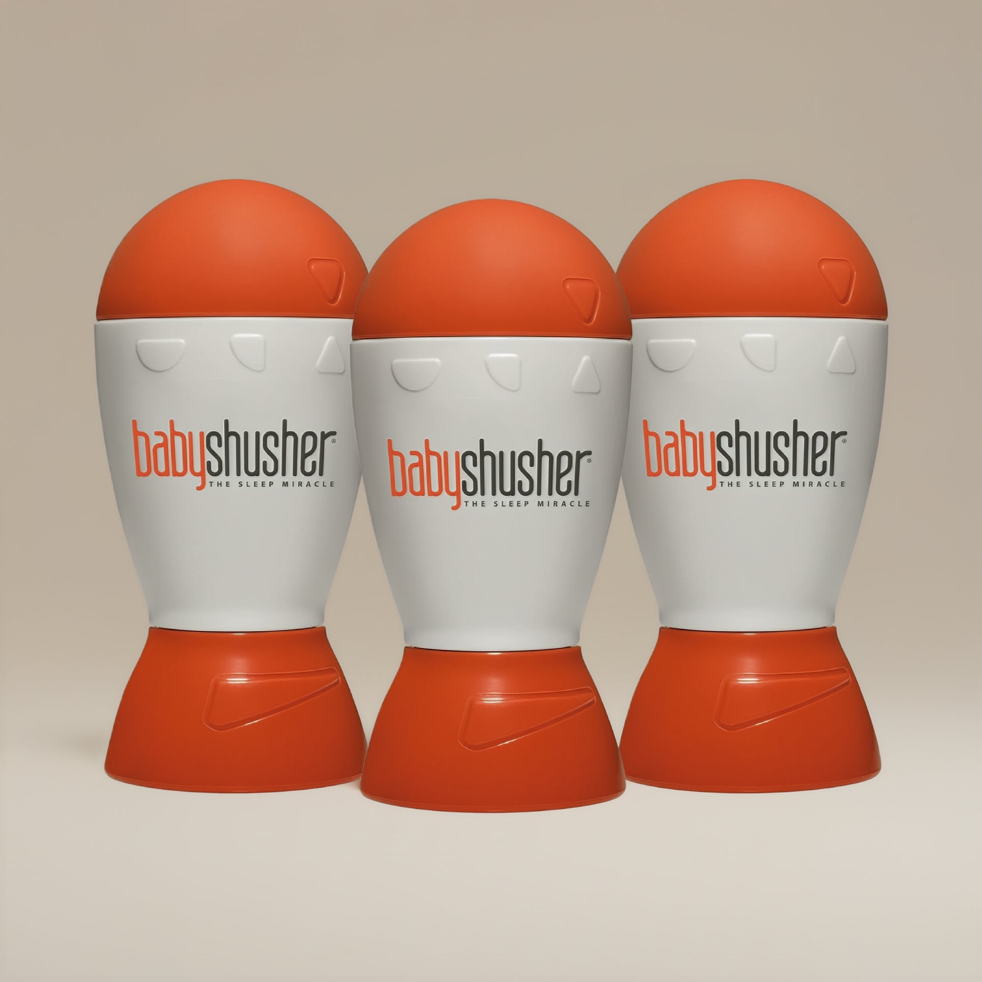 Máquina de sonido Baby Shusher, paquete de 3 unidades