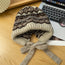 Winter Vintage Wool Bag Cap – Warm Ear Protection Hat for Cold Weather