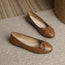 Women's Classic Egg-Roll Edge Slip-On Flats – Chanel-Inspired Round Toe Pumps