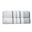 Decorative Cotton Stripe Bath Towel Set - Noelle Collection