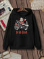 Sudadera con capucha navideña Cyberpunk – Sudadera retro con gráfico divertido
