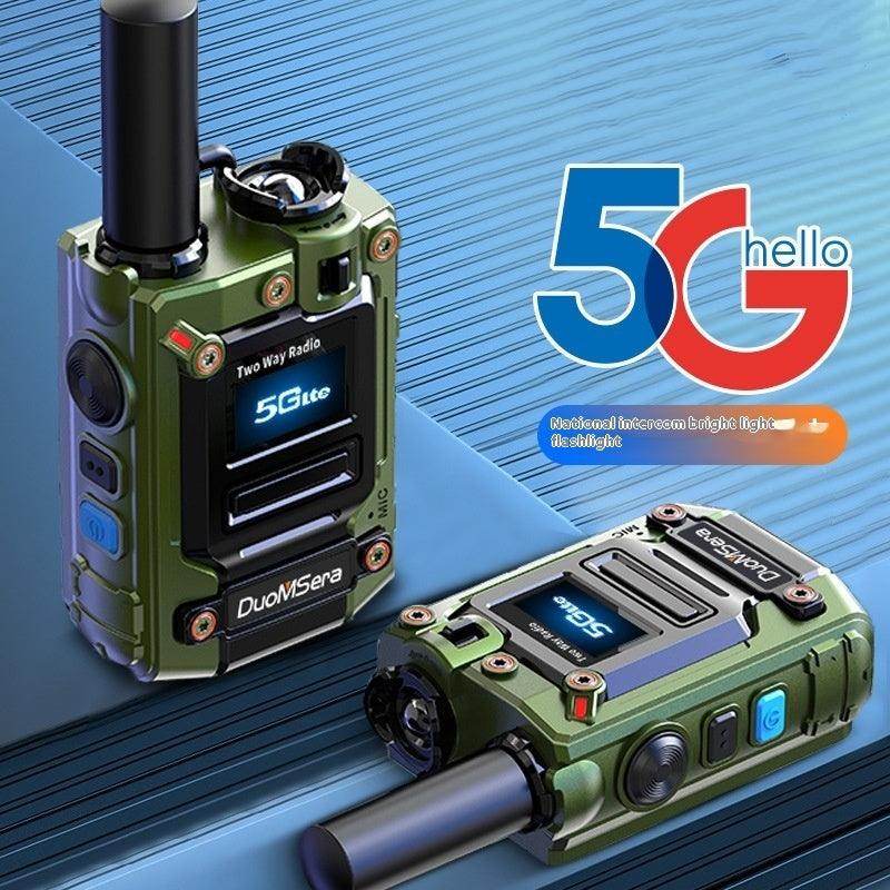5G Walkie Talkie Global de Larga Distancia Toda la Red en el Extranjero