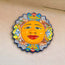 Mural de Sol Talavera Extra Grande | Decoración Mexicana Hecha a Mano