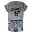 Women's Round Neck Short Sleeve T-Shirt - Casual Summer Top