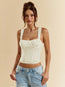 Camisola de mujer con aros y lunares – Top para fiesta y noche de citas