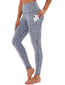 Pantalones de Yoga Cortos de Cintura Alta con Bolsillos Diagonales