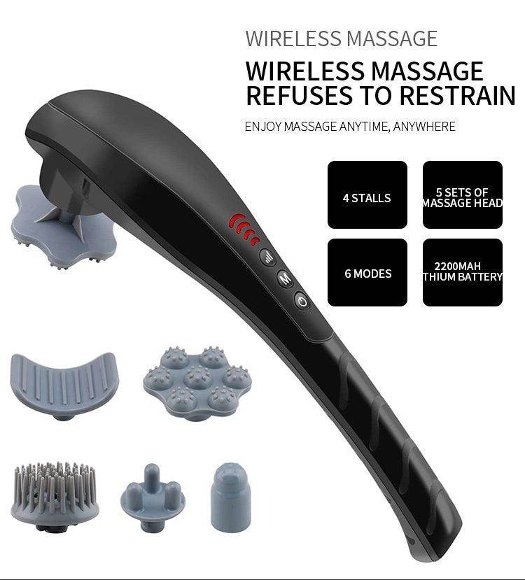 Masajeador de tejido profundo de mano para músculos