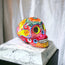 Calavera Guerrero | Arte del Día de Muertos grande pintado a mano
