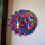 Hand-Painted Guerrero Sun Moon Eclipse Art | Mexican Artisan Craft