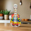 Estatua de Guitarra Talavera | Decoración de Arte Folclórico Mexicano Pintado a Mano