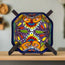 Tazón cuadrado de Talavera de 6.5" | Vajilla mexicana pintada a mano