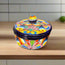 Calentador de tortillas Talavera | Plato de cerámica mexicano pintado a mano