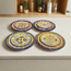 Vajilla de Talavera Colorida | Juego de Platos de 12 Piezas