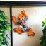 Arte de pared grande de rana hecho a mano | Decoración mexicana de Talavera pintada a mano