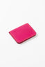 Leather Cardholder Wallet Pink