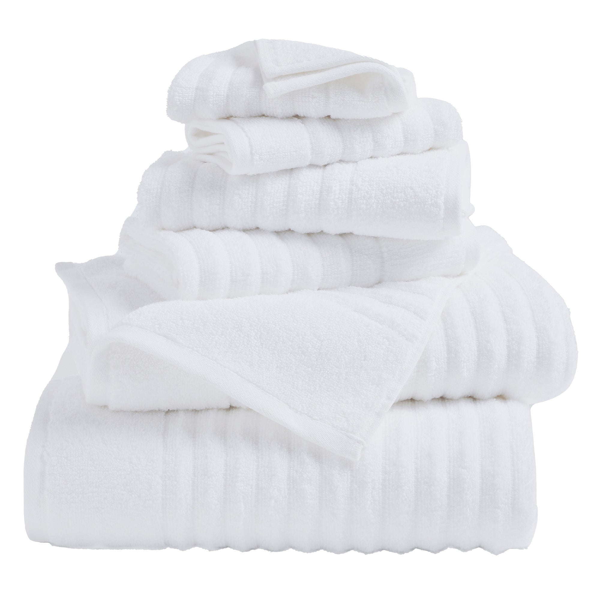 Juego de toallas de baño de algodón peinado de lujo - Colección Karina