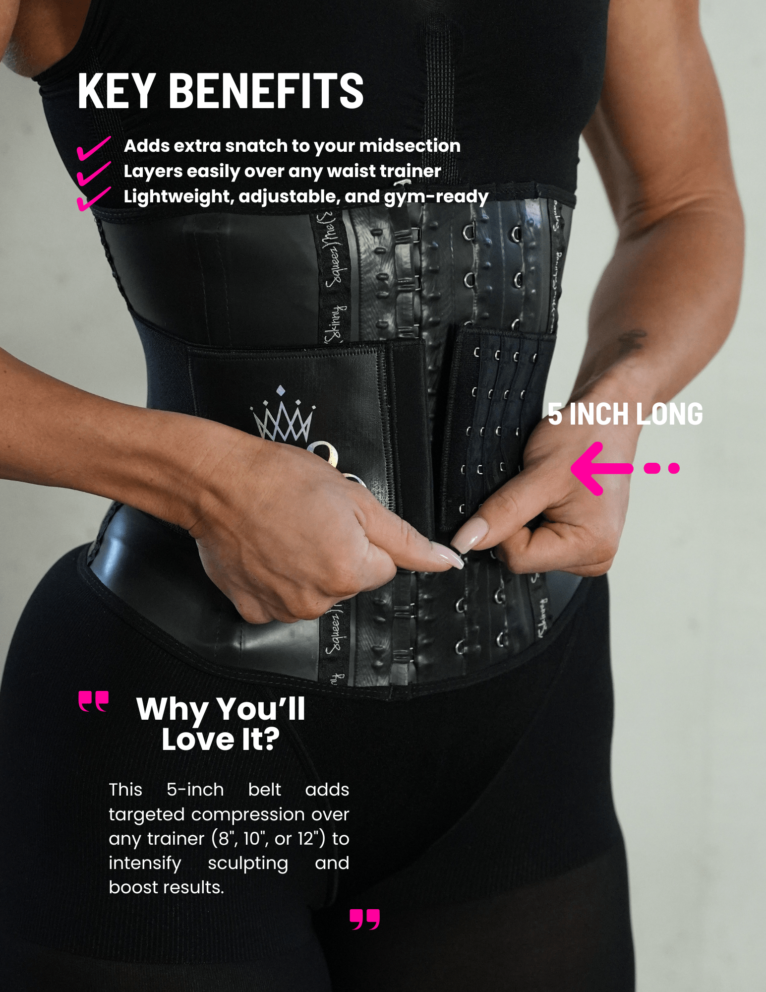 MINI SQUEEZ BELT – ¡El doble de compresión, el doble de curvas!