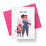 Mother’s Day Card – Súper Mamá (Professional Mom & Daughter)