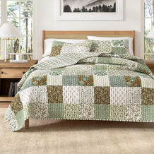 floral-grid-brown