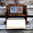 Decoración de pared Talavera personalizada | Soporte de papel de cocina personalizado