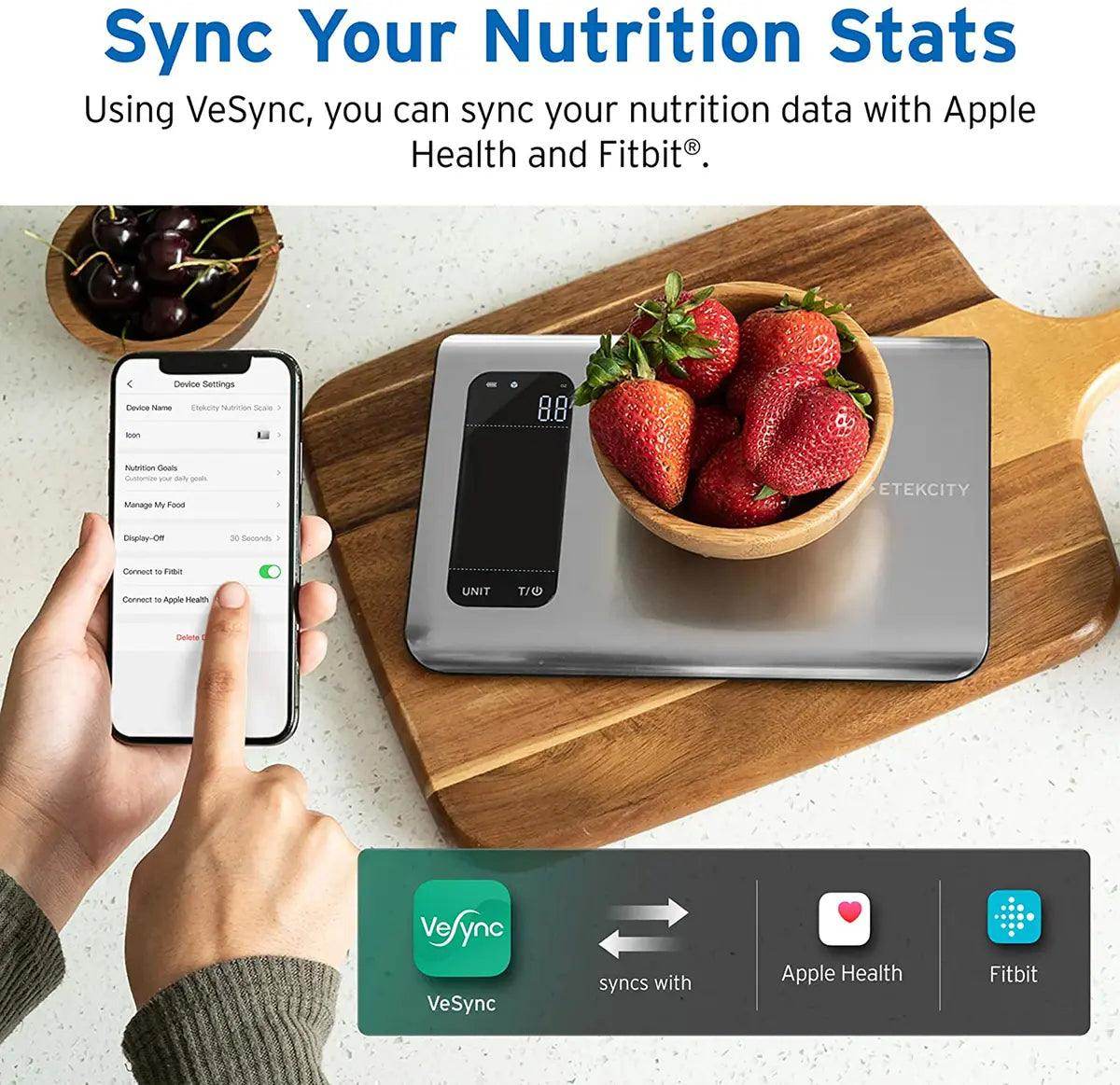 Báscula inteligente de nutrición para alimentos - Unidades limitadas