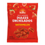 Red package of SolDias Spicy Gummies Dulces Enchilados Watermelon on a white background
