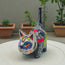 Figura de gato Talavera | Arte artesanal del Día de Muertos