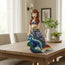 Figura de sirena de Talavera | Cerámica mexicana pintada a mano