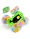 RC-Car-Stunt-Racer-Wheels-Flip-&-Rotate-360-Fast-Remote-Control-Toy-Car-for-Kids-AWD-2.4GHz-Rechargeable-Battery-Lights-Up---Green-inv